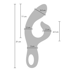 Xocoon Vibro Rabbit Endless Orgasm 22cm Fuchsia